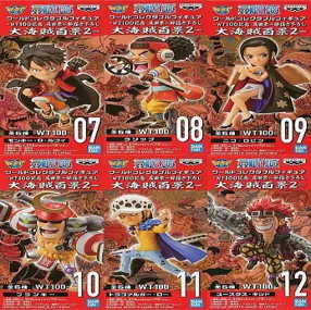 ワンピース ワールドコレクタブルフィギュア WT100記念 尾田栄一郎描き下ろし 大海賊百景2 全種セット 未開封