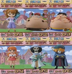 ワンピース ワールドコレクタブルフィギュア ホールケーキアイランド１ 全種セット 未開封