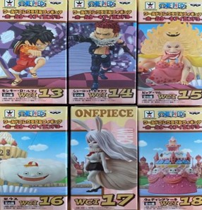 ワンピース ワールドコレクタブルフィギュア ホールケーキアイランド3 全種セット 未開封