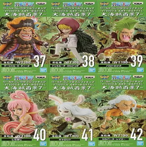 ワンピース ワールドコレクタブルフィギュア WT100記念 尾田栄一郎描き下ろし 大海賊百景7 全種セット 未開封