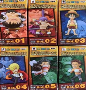 ワンピース ワールドコレクタブルフィギュア Battle of Luffy Whole Cake Island 全種セット 未開[…]
