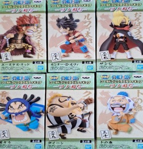 ワンピース ワールドコレクタブルフィギュア ワノ国5 全種セット 未開封