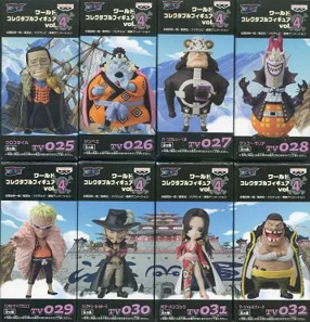 ワンピース ワールドコレクタブルフィギュアvol.4 全種セット 未開封