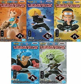 ワンピース ワールドコレクタブルフィギュア WANOKUNI STYLE2 全種セット 未開封