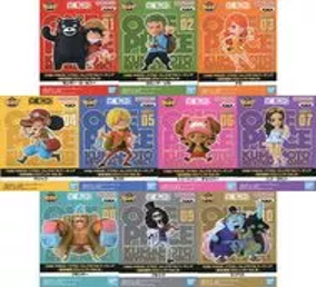 ワンピース クマモトコレクタブルフィギュア 熊本復興プロジェクト vol.2 全種セット 未開封
