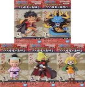 ワンピース ワールドコレクタブルフィギュア ワノ国鬼ヶ島編3 全種セット 未開封