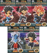 ドラゴンボール ワールドコレクタブルフィギュア vol.3 全種セット 未開封