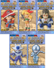 ドラゴンボール ワールドコレクタブルフィギュア トレジャーラリーⅡ メタルクウラver. 全種セット 未開封