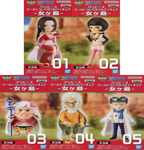 ワンピース ワールドコレクタブルフィギュア 女ヶ島 全種セット 未開封