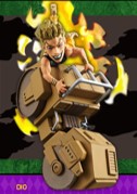 ジョジョ スターダストクルセイダース ザ・ワールド コレクタブルフィギュア ロードローラーだッ！ DIO(A) 未開封