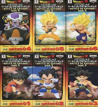 ドラゴンボール ワールドコレクタブルフィギュア BATTLE OF SAIYANS vol.1 全種セット 未開封
