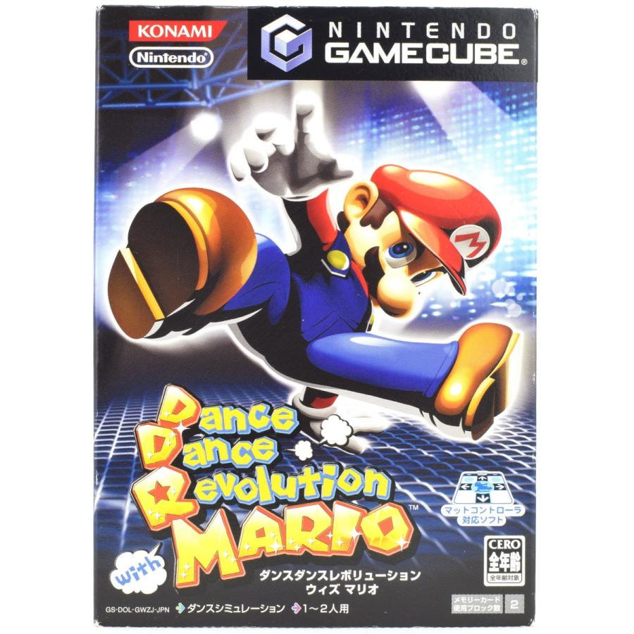 Dance Dance Revolution with MARIO (GC) 未開封