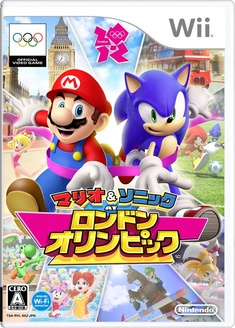 マリオ＆ソニック AT ロンドンオリンピック (Wii) 未開封