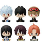 一番くじ　銀魂 ~いくつになってもくじはワクワクする~G賞 プニービーンズフィギュア全種セット未開封