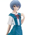 プライズ プレミアム制服フィギュア 綾波 レイ 未開封