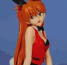 プライズ プレミアムBUNNYフィギュア ディーラー バニー アスカ 未開封