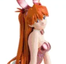 プライズ プレミアムBUNNYフィギュア ピンク ロゼ アスカ 未開封