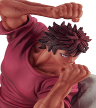 一番くじ 刃牙～世界は、拳ひとつで変えられる～ A賞 範馬刃牙 MASTERLISEッッ！ 未開封