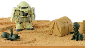 一番くじ 機動戦士ガンダム～MS-06 ザクⅡ～ ラストワン賞 卓上ザク小隊フィギュアセット 未開封