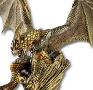 一番くじ モンスターハンター4G ラストワン賞 モンスタートロフィー セルレギオス ゴールドカラー 未開封