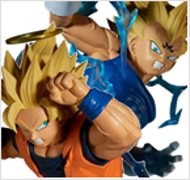 プライズ MATCH MAKERS 超サイヤ人2 孫悟空 魔人ベジータ 2種セット 未開封