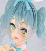 プライズ 初音ミク BiCute Bunneis Figure rurudo WHITEver. 未開封