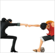 プライズ 戦光絶景 ルフィ ルッチ 2種セット 未開封