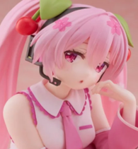 プライズ 桜ミク Desktop Cute さくらんぼクッションver. 未開封