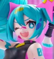 プライズ 初音ミク Trio Try iT Figure ペイントガール 未開封