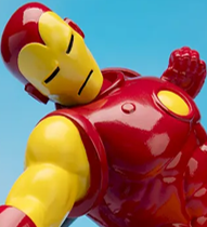 プライズ MARVEL ACT/CUT プレミアムフィギュア アイアンマン 未開封