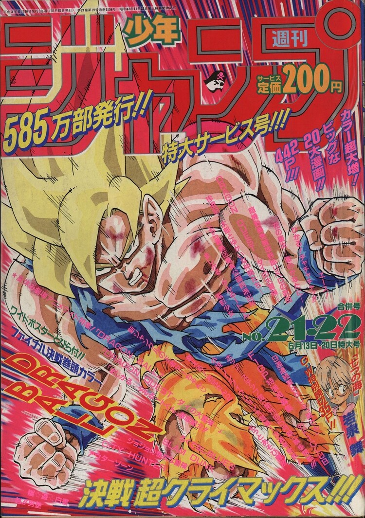 付録付)週刊少年ジャンプ  1991年21・22合併号